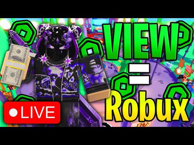 LIVE! PLS DONATE ROBLOX DONATING TO ALL VIEWERS!