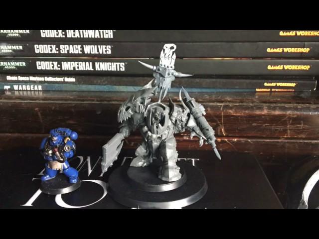 Warhammer AoS - Orruk Megaboss Unboxing (40k Warboss in Mega Armour)