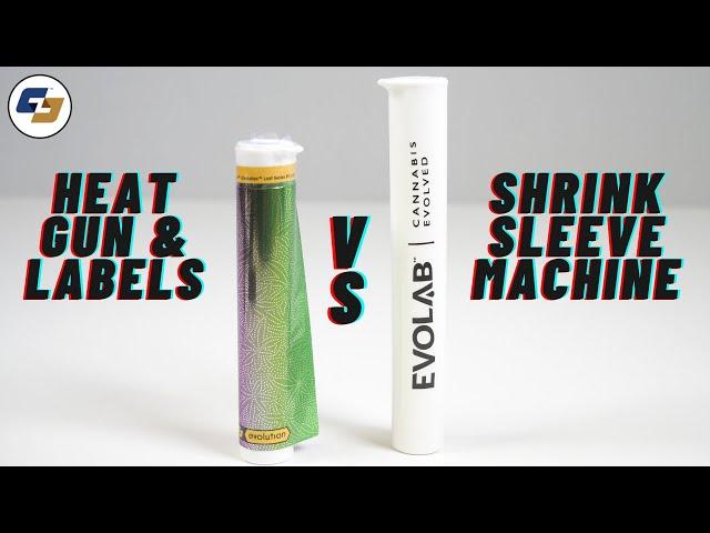 How to Speed up Branding on your Pre Roll Tubes - Sticker Labels vs Shrink Sleeve