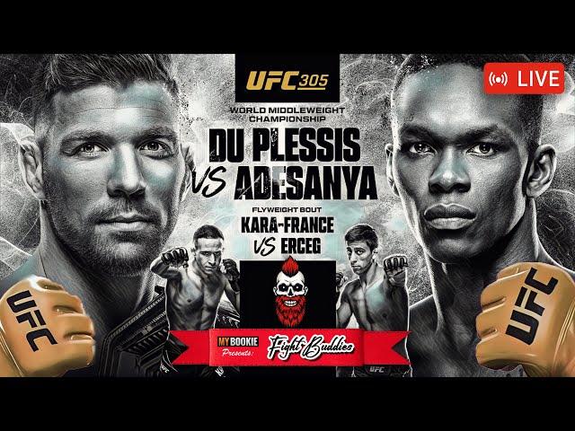  UFC 305: DRICUS DU PLESSIS x ISRAEL ADESANYA | LIVE STREAM