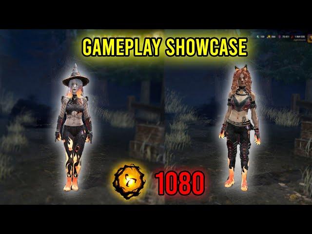 NEW Fiery Cat Mikeala And Fiery Spider Sable Showcase - Dead by Daylight