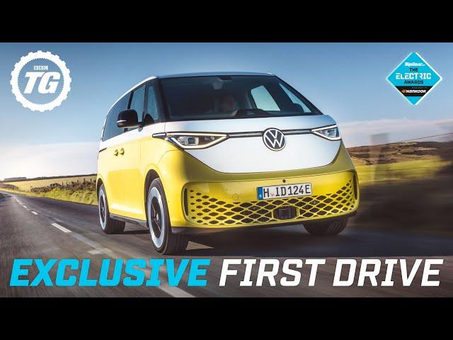 VW ID. Buzz: WORLD EXCLUSIVE FIRST DRIVE! - Why It’s Our Electric Car of the Year | Top Gear