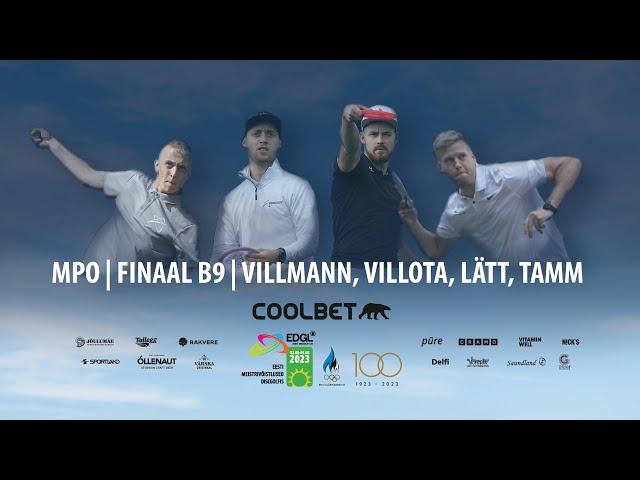 Coolbet EMV 2023 | MPO FINAAL B9 | Villmann, Villota, Lätt, Tamm