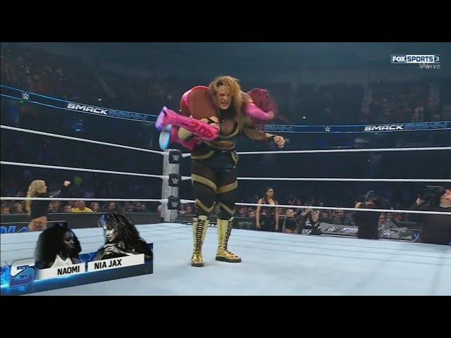 Nia Jax Vs Naomi Parte 1 - WWE Smackdown 11/10/2024 (En Español)