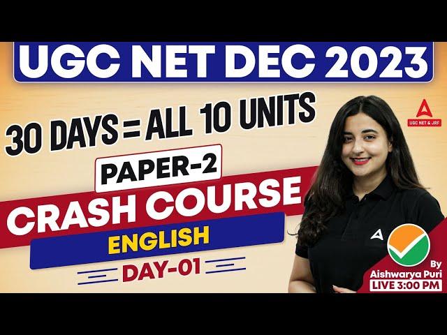 UGC NET English literature Classes #1 | English Literature By Aishwarya Puri