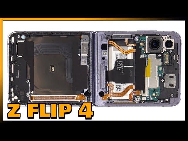 Samsung Galaxy Z Flip 4 Disassembly Teardown Repair Video Review