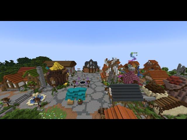 All fairy souls in the hub Village  hypixel skyblock