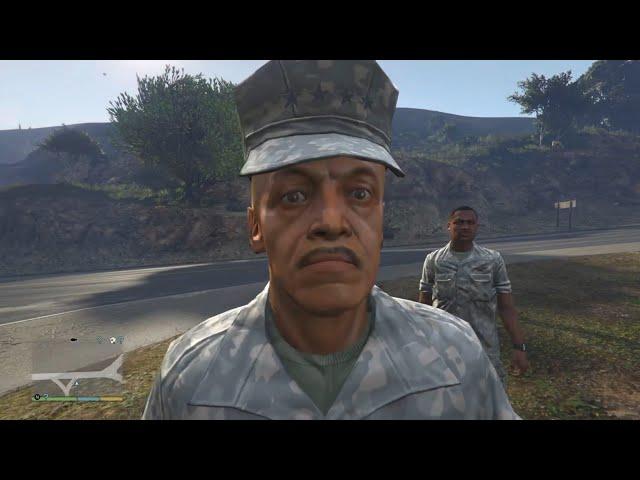 GTA 5 - Michael taunting cops AS a cop!