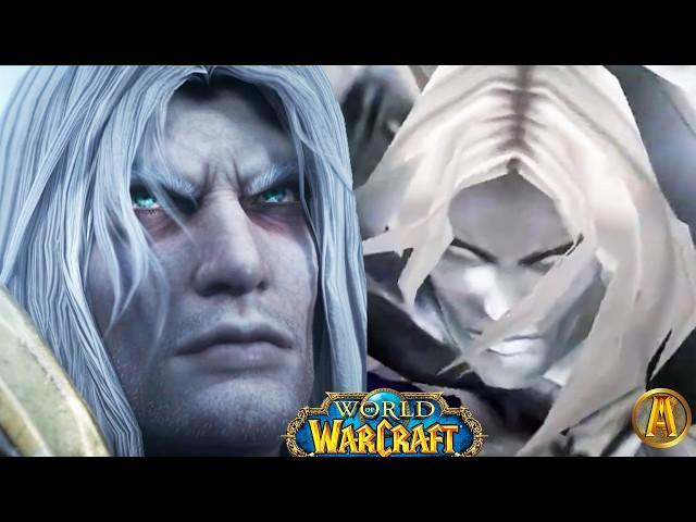 Arthas vs Illidan Cinematic: Original vs Remastered - Arthas Ascends Frozen Throne [Warcraft 3 End]