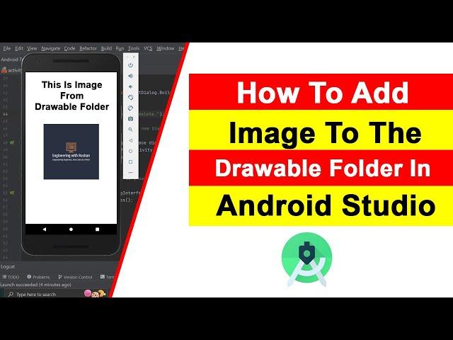 How To Add Image To The Drawable Folder In Android Studio [2024]