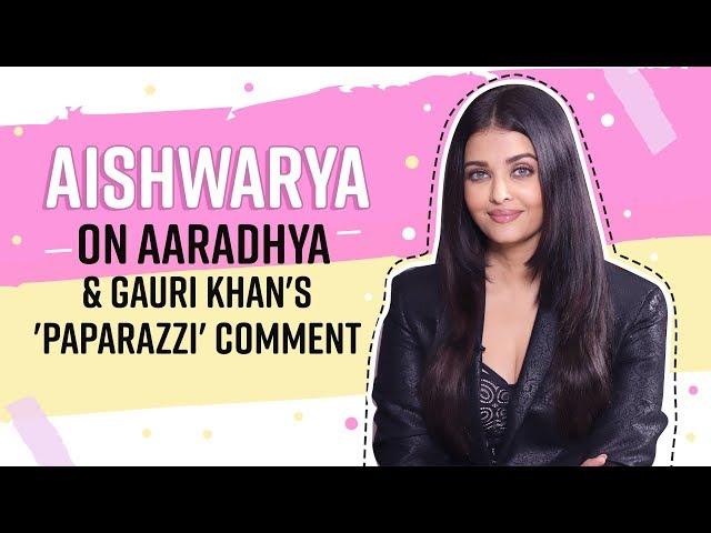 Aishwarya Rai Bachchan on Aaradhya, paparazzi's 'tamasha' and her biography |Maleficent 2