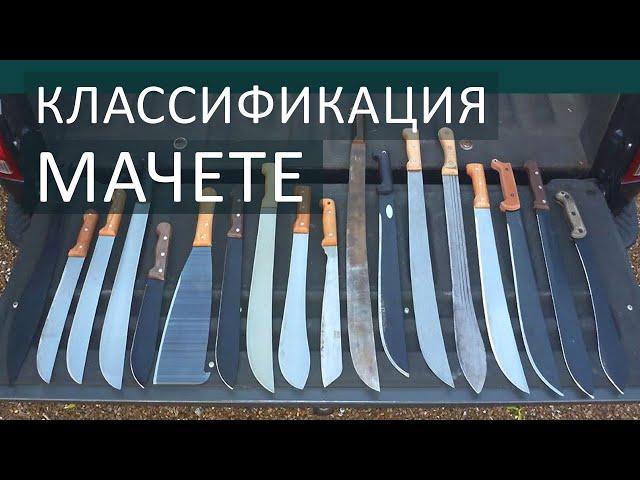 Основные виды мачете