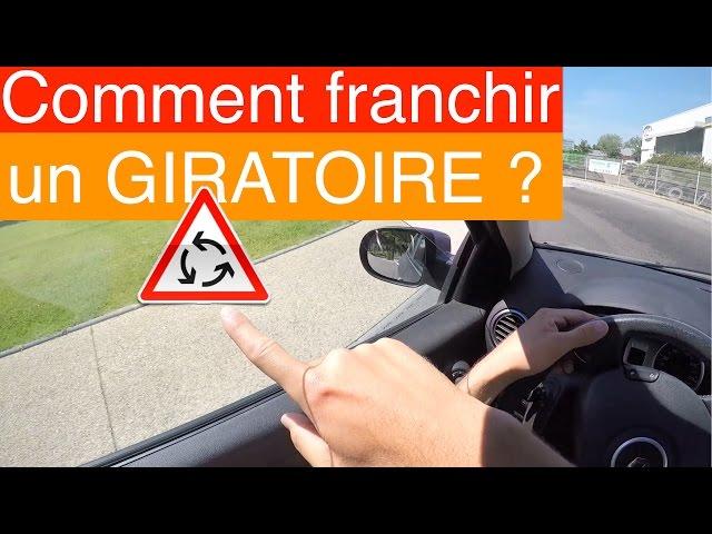 COMMENT FRANCHIR UN ROND-POINT ? Giratoire