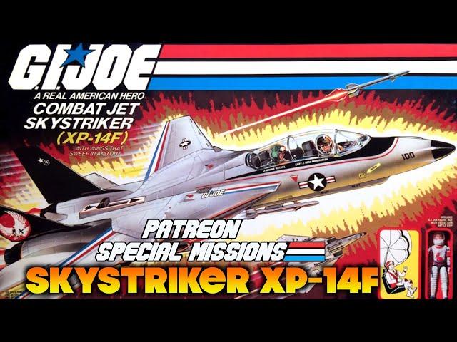 Patreon Special Missions: G.I. Joe Skystriker XP-14F with pilot Ace (1983)