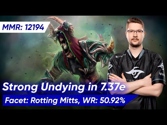 Puppey UNDYING POS 5 | Dota 2 Support Pro Gameplay 7.37