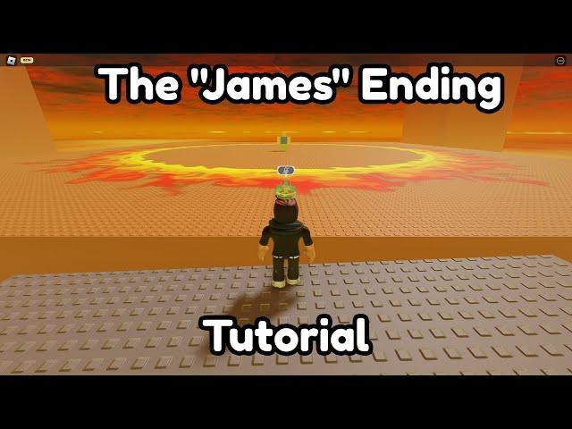 The "James" Ending Tutorial - A Stereotypical Obby