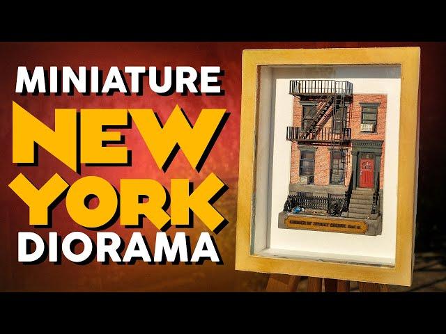 NEW YORK Picture Frame Diorama + (Flux BEAM AIR review)