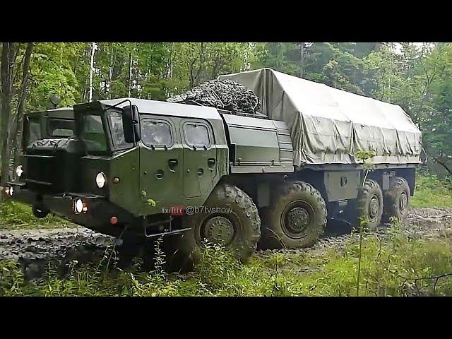 Kraz, Kamaz, MAZ, Ural Dangerous Extreme off road Driving Skills Russian Trucks Vs