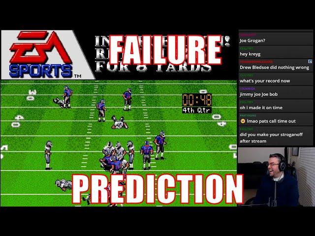 Madden 94 Kreyg Predicts His Own FAIL!!!