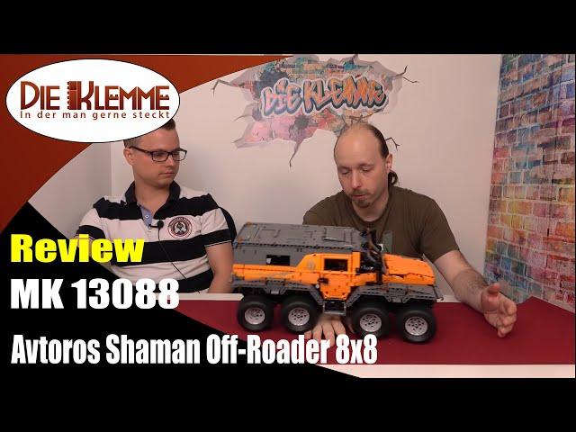 Review: Mould King 13088 Avtoros Shaman Off-Roader 8x8 #review #test