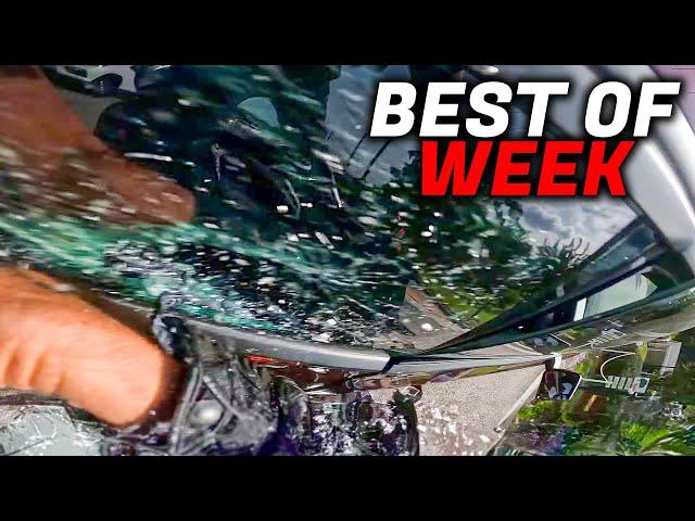 EPIC & CRAZY MOTORCYCLE MOMENTS 2023 - BEST OF WEEK #16