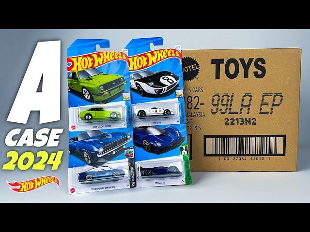 Unboxing Hot Wheels 2024 - A Case!