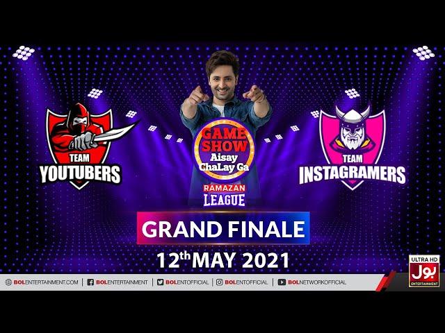 Game Show Aisay Chalay Ga Ramazan League | Grand Finale | Instagramers Vs Youtubers | 29th Ramzan