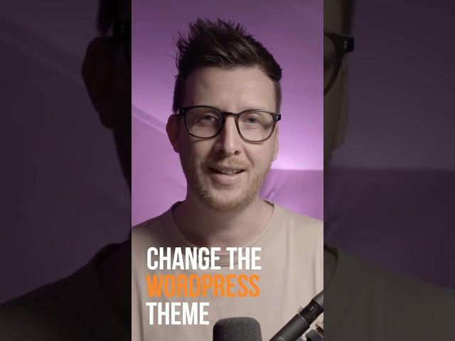 How to Change Website Theme Easily in WordPress