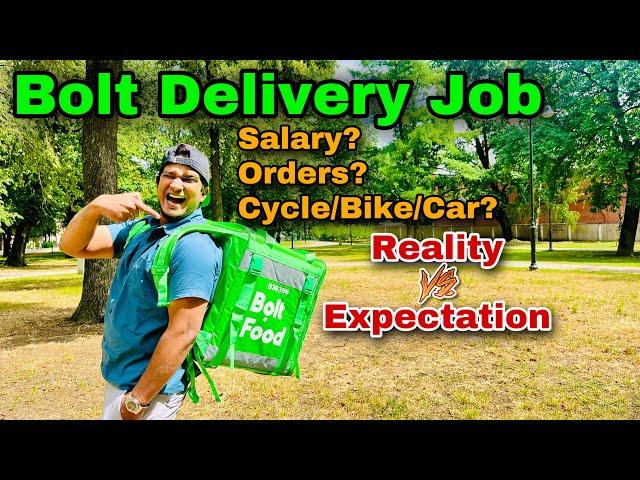 Bolt Food Delivery Job | മാസത്തിൽ 5 ലക്ഷം വരെ സമ്പാദിക്കാം | Reality Vs Expectation | Latvia Partime