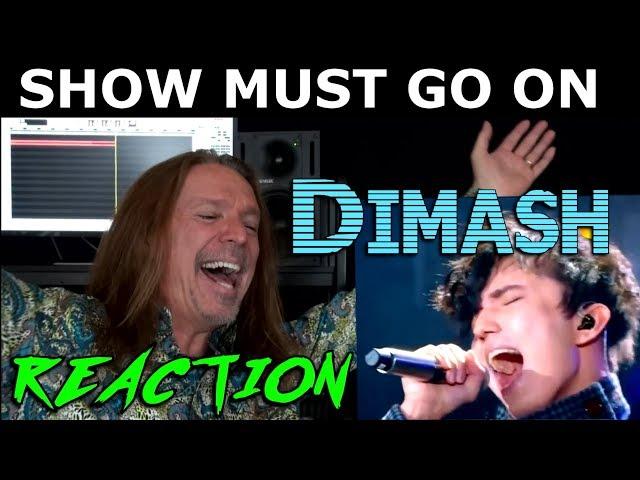 Vocal Coach Reaction to Dimash - The Show Must Go On - Queen - Freddie Mercury - Ken Tamplin