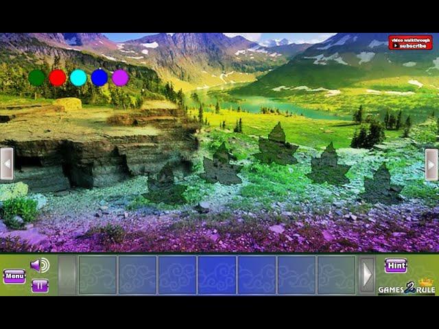 G2R Fantasy Glacial Forest Escape Walkthrough [Games2Rule]