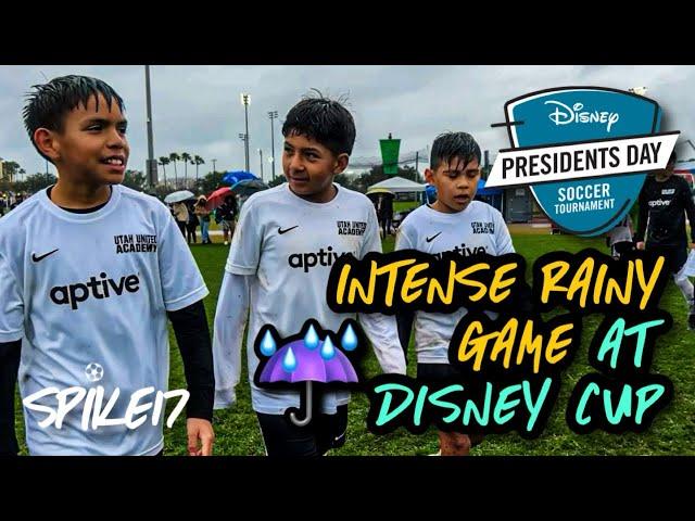 DISNEY CUP ️: EPISODE 3 | INTENSE RAINY GAME! U12 Oscar Olivas — Utah United vs Miami Breakers