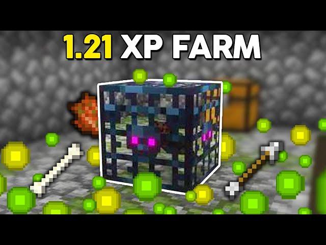 Best 1.21 Mob Spawner XP Farm in Minecraft!