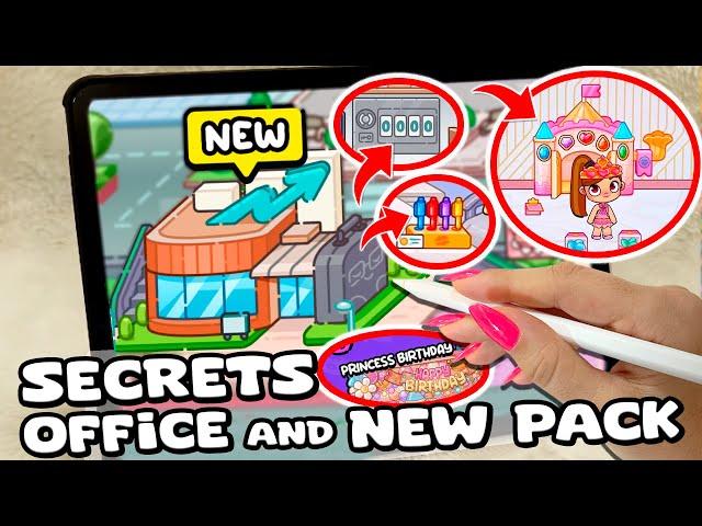 OFFICE SECRETS AND THE NEW 'PRINCESS BIRTHDAY' PACK IN PAZU AVATAR WORLD, NEW UPDATE