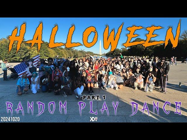 [KPOP IN PUBLIC] KPOP RANDOM PLAY DANCE (HALLOWEEN VER. 2024) in Washington D.C (PART 1) | K-DMV