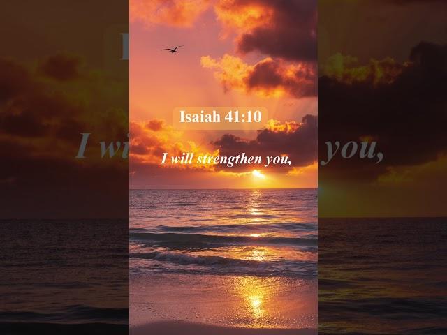 GOD is with YOU|| ISAIAH 41:10  #motivation #bibleverses #shorts