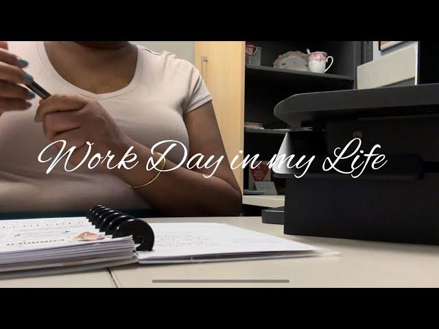 Work Day in my Life | Administrative Assistant | thap