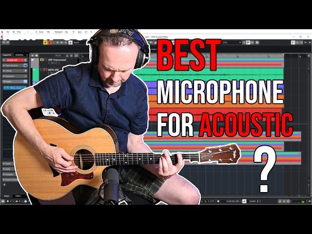 What is the best microphone for recording acoustic guitar (SM7B, R101, KM84, AT4040) ?