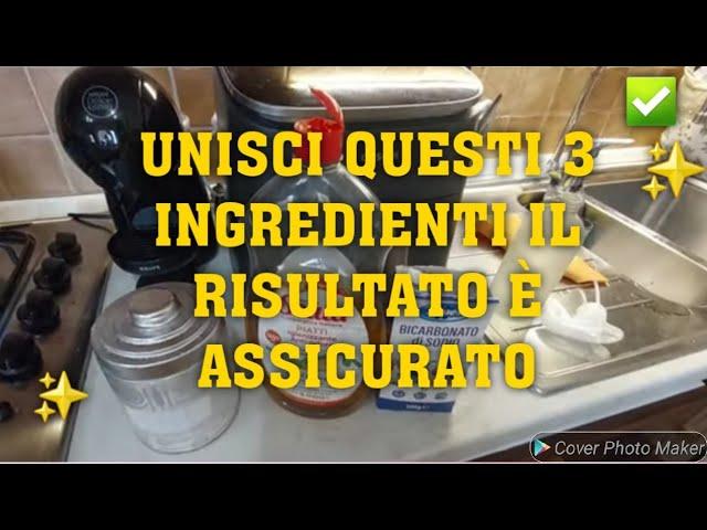 UNISCI QUESTI 3 INGREDIENTI IL RISULTATO È ASSICURATO️️#cleaninghacks #cleaning #puliziedicasa