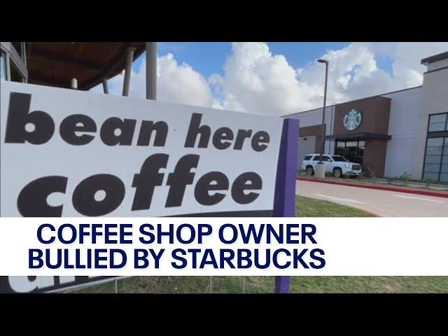 Missouri City coffee shop owner claims he was bullied by Starbucks