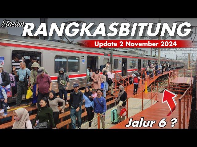 Melihat lagi progres stasiun RANGKASBITUNG ULTIMATE. udah sampe mana yah?? | Update 2 November 2024