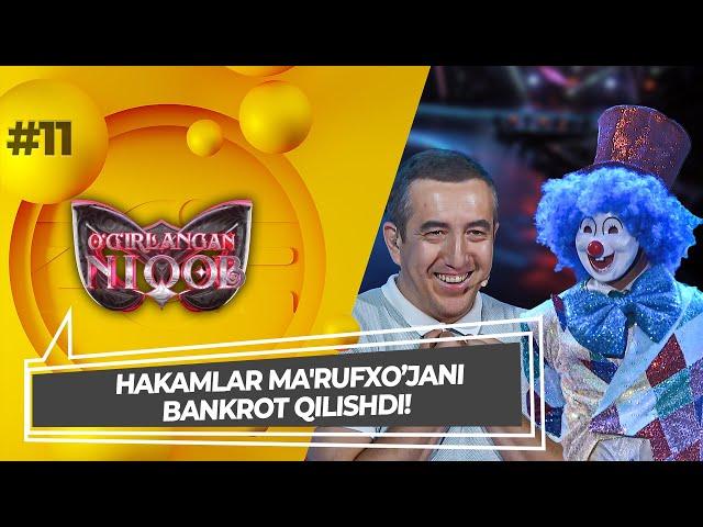 O'g'irlangan Niqob 2-Mavsum 11-son HAKAMLAR MA'RUFXO'JANI BANKROT QILISHDI!