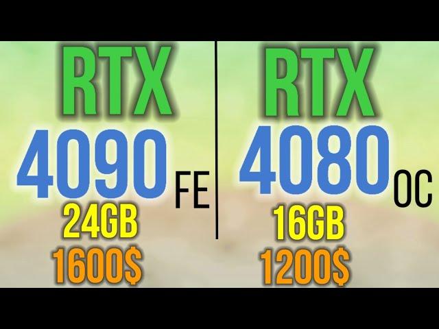 RTX 4080 16GB  VS RTX 4090  4K GAMING BENCHMARKS +I9 12900KF PERFORMANCE LEAKS