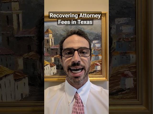 Recovering Attorney Fees in Texas #attorneyfees #texaslitigation #lawsuits