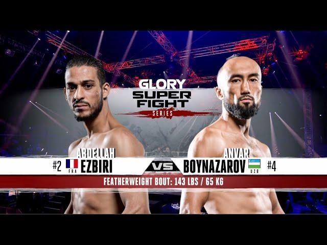 GLORY 64: Abdellah Ezbiri v Anvar Boynazarov