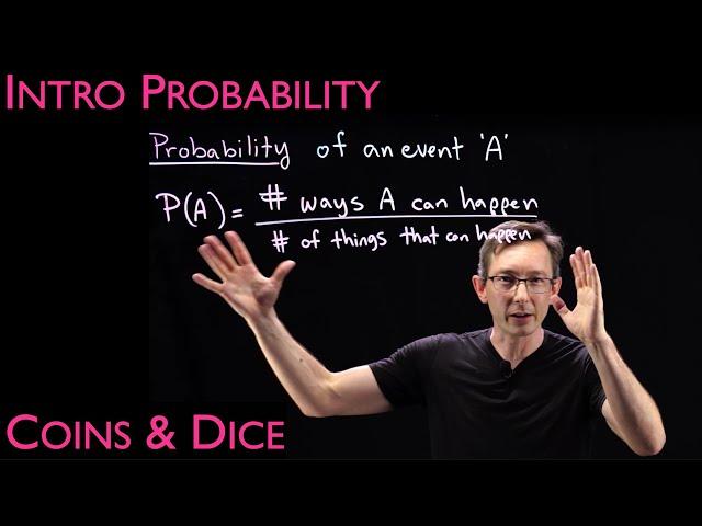 Gentle Introduction to Probability: Counting Coin Flips and Dice