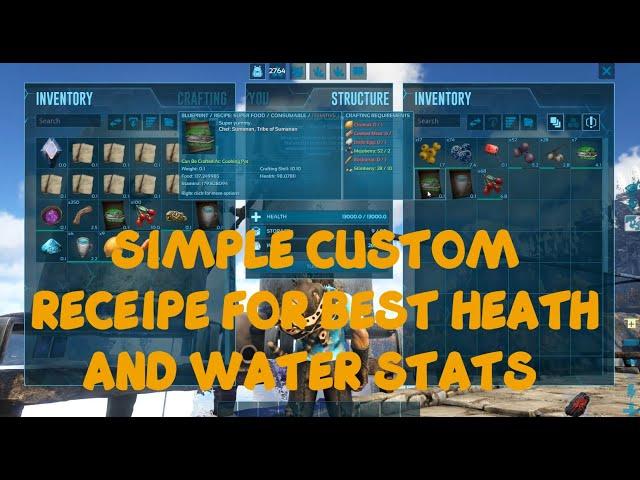 Cheap Custom Recipe Ingredient for Best Food And Drink in ARK Survival Evolved