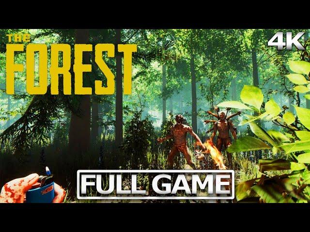 THE FOREST Full Gameplay Walkthrough / No Commentary 【FULL GAME】4K Ultra HD