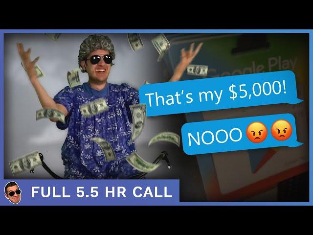 Scammers Expected $5,000 - Grandma Gives It Away (Full 5hrs)