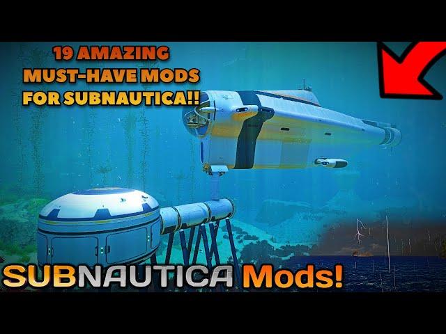 The BEST MUST-HAVE MODS for Subnautica!!